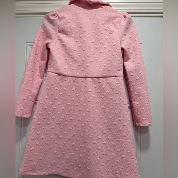 Girls hearts coat Size 14 - Picture 3 of 6